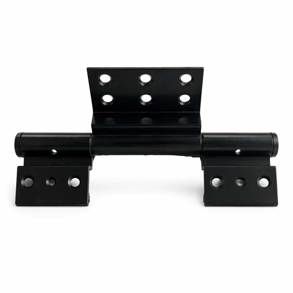 Bản lề cửa trượt quay màu đen